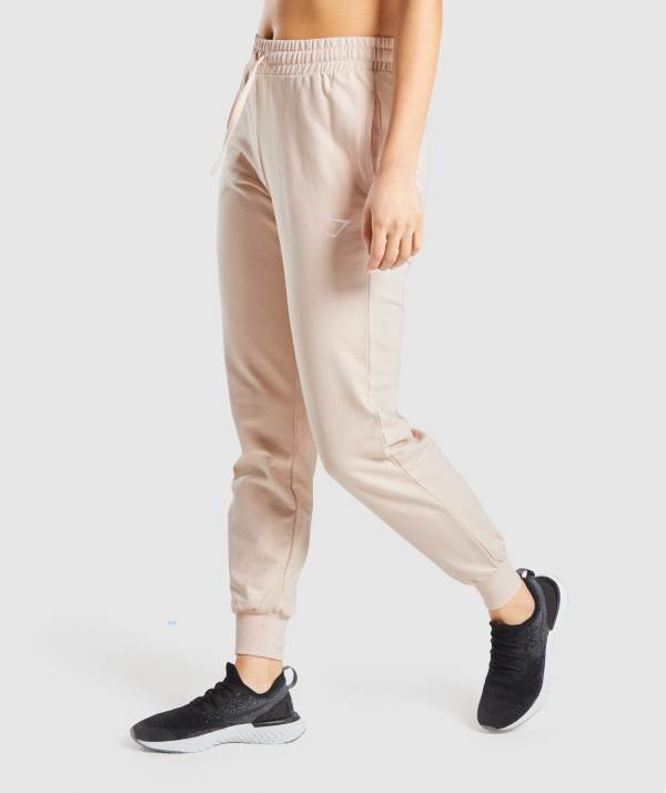 Damske Joggers Gymshark Training Svetlo Hnede | QB5671384